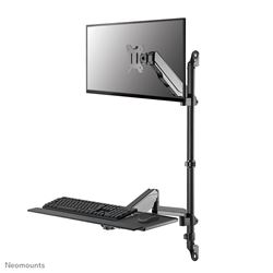 Neomounts wall mounted sit-stand workstation image -1